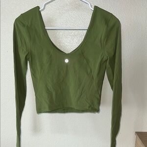 lululemon athletica Green Align top